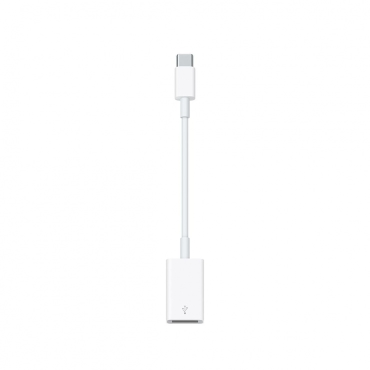 Imagine Adaptor USB-C la USB-A T-M OTG Alb, Apple MJ1M2ZM/A